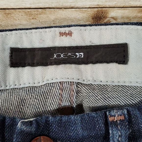 Joe's‎ Jeans Sz 29 Rocker Style Thompson Wash Boot Cut Faded Dark Wash - Picture 3 of 13